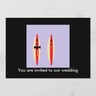 Hot-Dog-Hochzeit Einladung