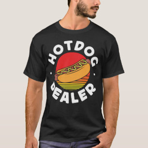 Hot Dog Hot Dog Händler Retro T-Shirt
