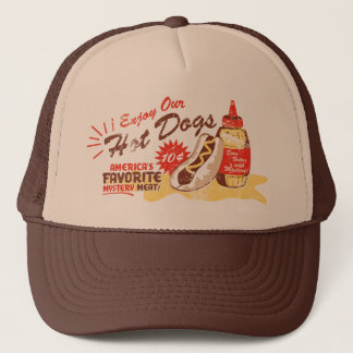 Hot Dog Hut (braun/braun) Truckerkappe
