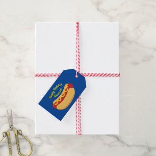Hot Dog Kindergeburtstag Party Kochen Niedlich Geschenkanhänger