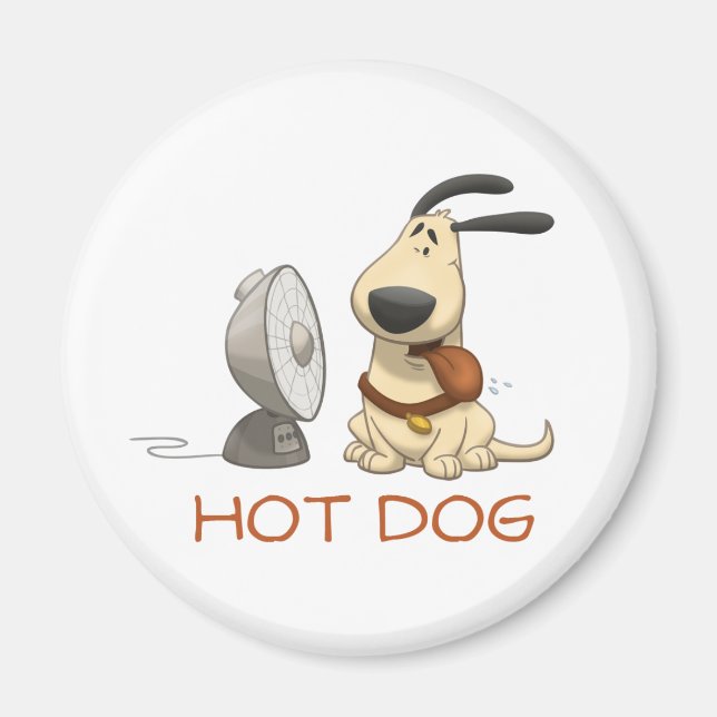 Hot Dog Magnet (Vorne)