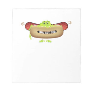 HOT DOG MAN NOTIZBLOCK