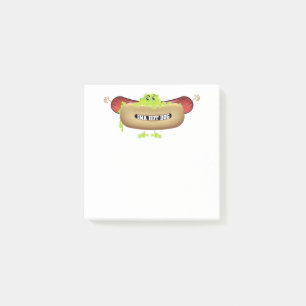 HOT DOG MAN POST-IT KLEBEZETTEL