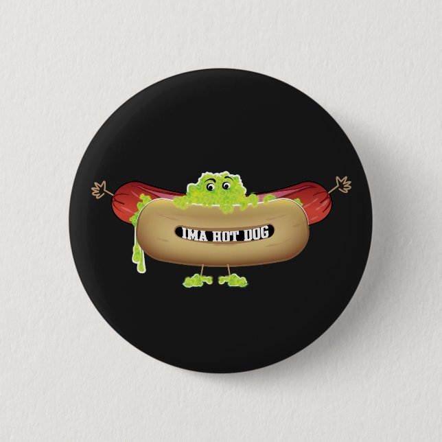 HOT DOG MANN BUTTON (Vorderseite)
