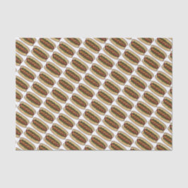 Hot Dog Mustard Relish Frankfurter Hotdog Weiner Seidenpapier