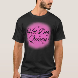 Hot Dog Nival Airbrush Circus Messe Albernes T-Shi T-Shirt