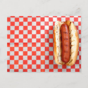 Hot Dog Postkarte