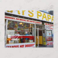 Hot Dog Shop Upper West Side New York City NYC