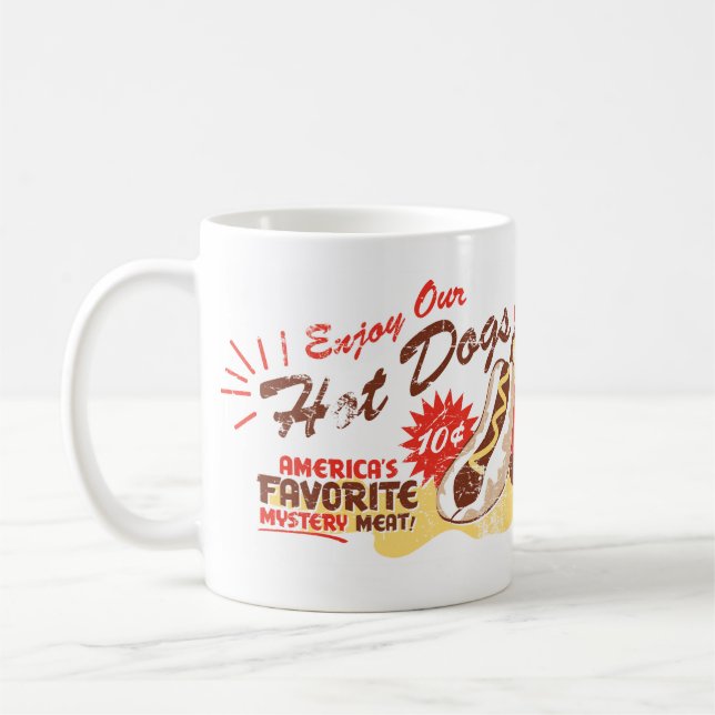 Hot Dog Tasse (Links)