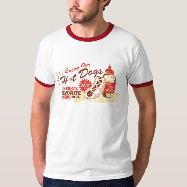 Hot Dog Tee (Vorderseite)