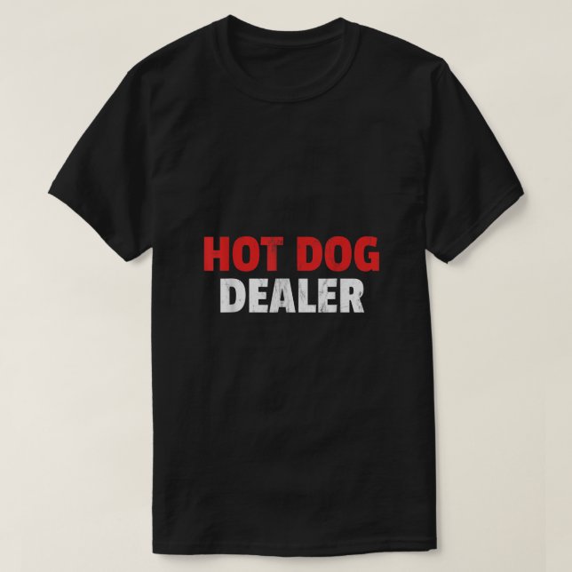 Hot Dog Truck Hot Dog Cart T-Shirt (Design vorne)