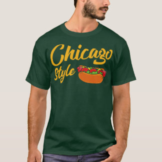 Hot Dog TShirt im Chicago-Stil