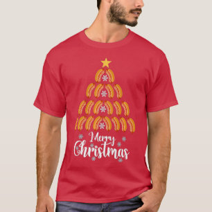 Hot Dog Weihnachtsbaum für Hot Dog Liebhaber T-Shirt