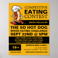 Hot Dog - Wettbewerb/Speed Eating Contest