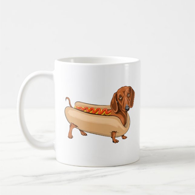 Hot doggy kaffeetasse (Links)