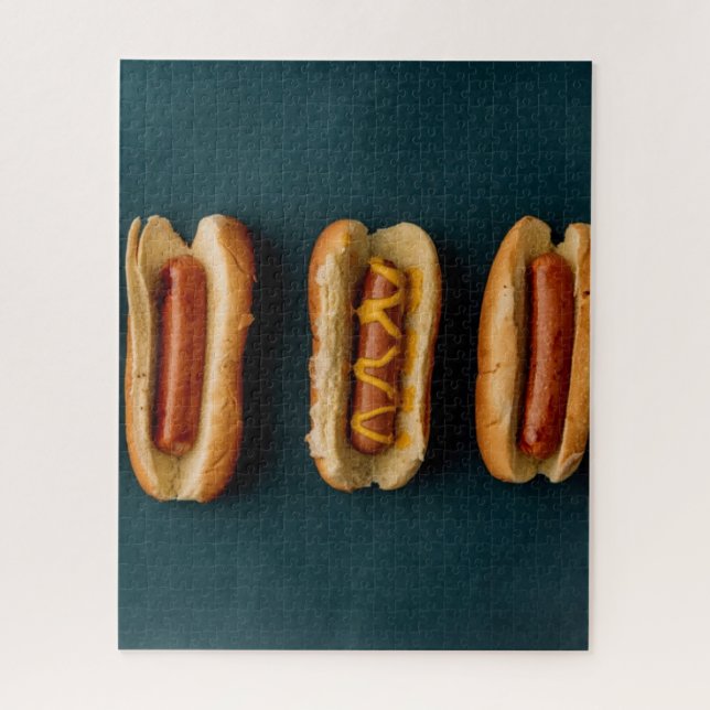 Hot Dogs and Buns Puzzle (Vertikal)
