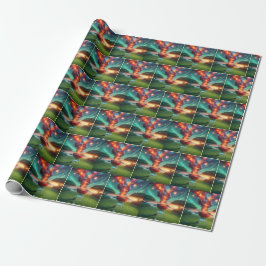 Hot Dogs auf GRILLEN Grill Geschenkpapier
