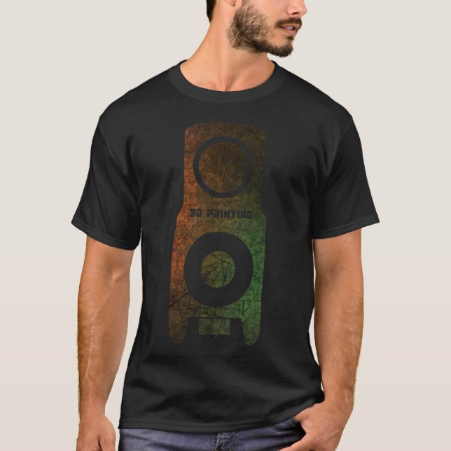 Hot-End-Artwork für 3D-Drucker 4 T-Shirt (Vorderseite)
