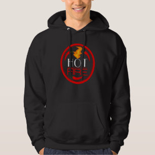 Hot Fire Red Paprikaschoten Hoodie