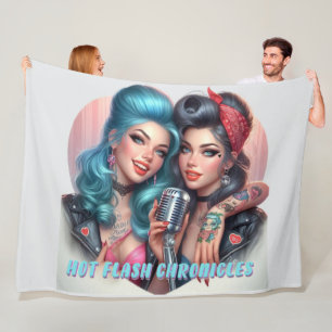 Hot Flash Chronicles Retro Diva Fleece Thread