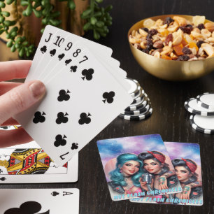 Hot Flash Chronicles spielen Card Deal und lachen Spielkarten