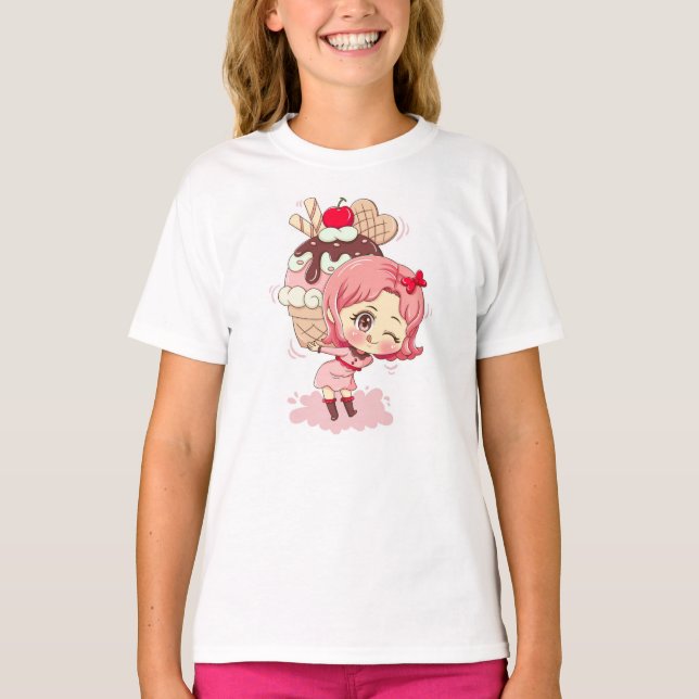 Hot Fudgy Girl T-Shirt (Vorderseite)