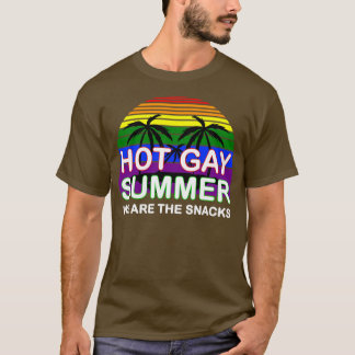 Hot Gay Summer Wir sind die Snacks LGBT Bekleidung T-Shirt