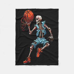 Hot Ghoul Summer Halloween Halloween Skeleton Mer Fleecedecke