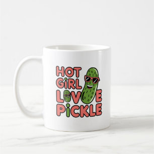 Hot Girl-Liebe, niedliches Design Kaffeetasse