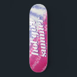 Hot Girl Summer Pink Blue Gefärbte Krawatte Skateb Skateboard<br><div class="desc">Feiern Sie mit diesem phantastischen Skate-Board Ihren heißen Girl-Sommer. E-Mail an christie@christiekelly.com für Hilfe bei benutzerdefinierten Artikeln! Mach es verrückt,  Leute!</div>
