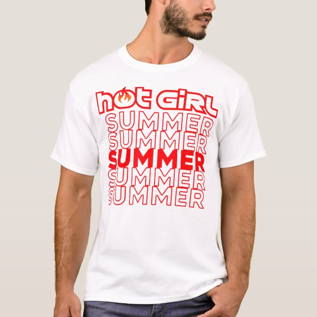 Hot Girl Summer T-Shirt (Vorderseite)