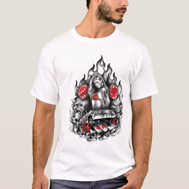 Hot Girl T-Shirt (Vorderseite)