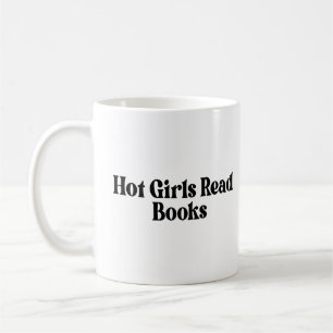 Hot Girls lesen Bücher Kaffeetasse