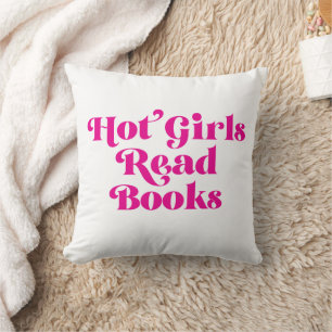 Hot Girls lesen Bücher Kissen