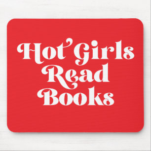Hot Girls lesen Bücher Mousepad