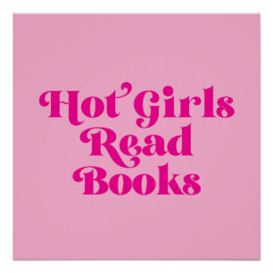 Hot Girls lesen Bücher Poster