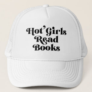 Hot Girls lesen Bücher Truckerkappe