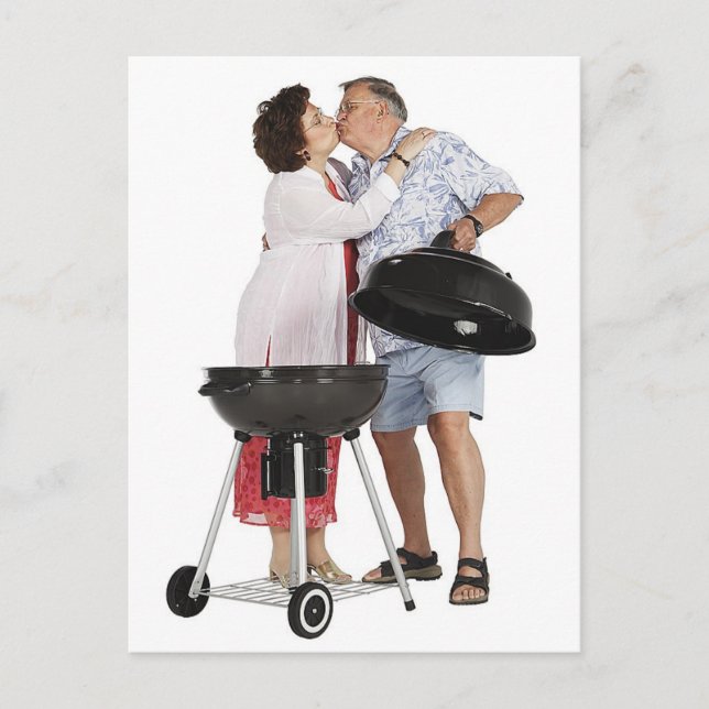 Hot Grill Postkarte (Vorderseite)