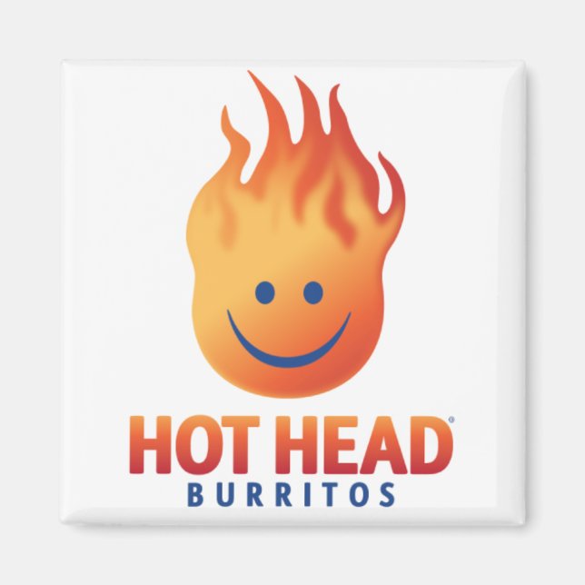 Hot Head Burritos Magnet (Vorne)