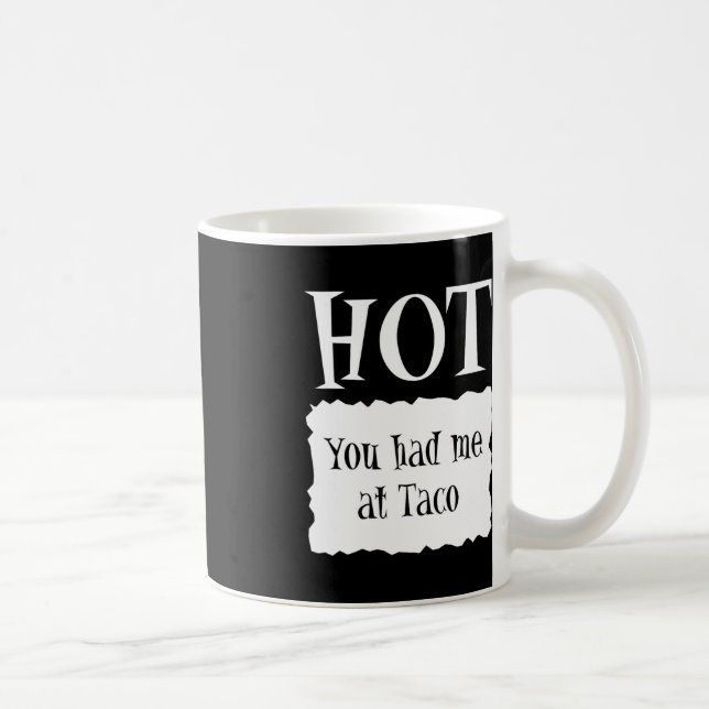 HOT - Hot Packet Halloween Taco Kostüm 1 Kaffeetasse (Rechts)