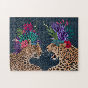Hot House Leopard  Ein Paar Puzzle