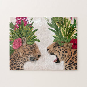 Hot House Leopards   Ein Paar Puzzle