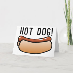 HOT HUND! ES SIND IHRE GEBURTSTAGSKARTEN KARTE