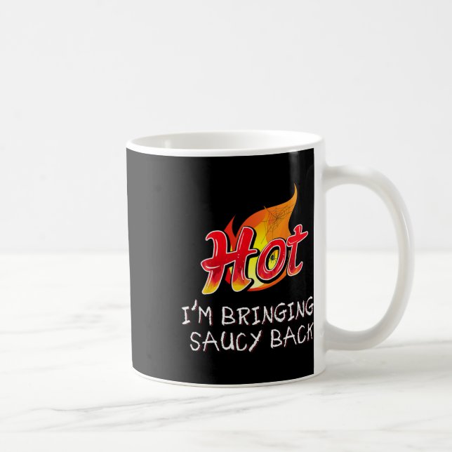 Hot I m Extra scharfe Hot Packet Taco Sauce Group  Kaffeetasse (Rechts)