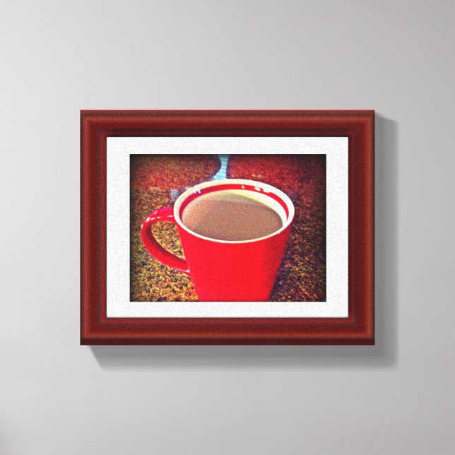 Hot Java Time Stretted Canvas Print Leinwanddruck (Vorderseite)