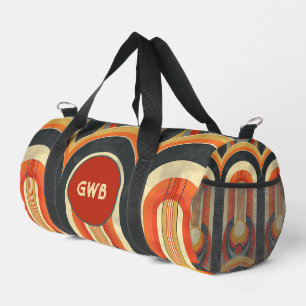 Hot Jazz Color & Curves Monogram Duffag Duffle Bag