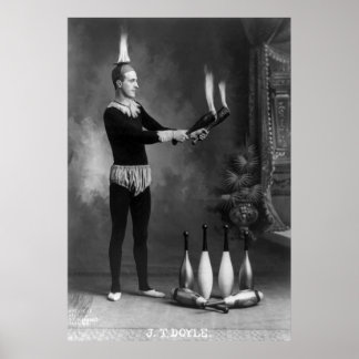 Hot Juggler, Anfang der 1900er Poster