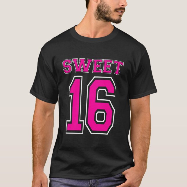 Hot K Sweet 16 16Th Py Jersey Sixn T-Shirt (Vorderseite)