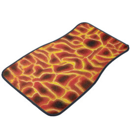 Hot Lava Field Autofußmatte