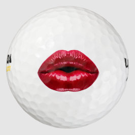 Hot Lips Style Golfball